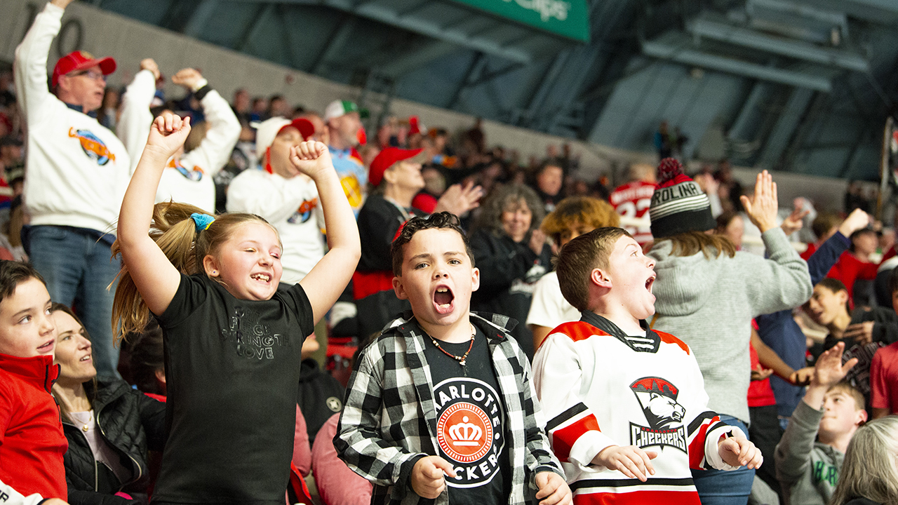 Charlotte Checkers Chuck-a-puck