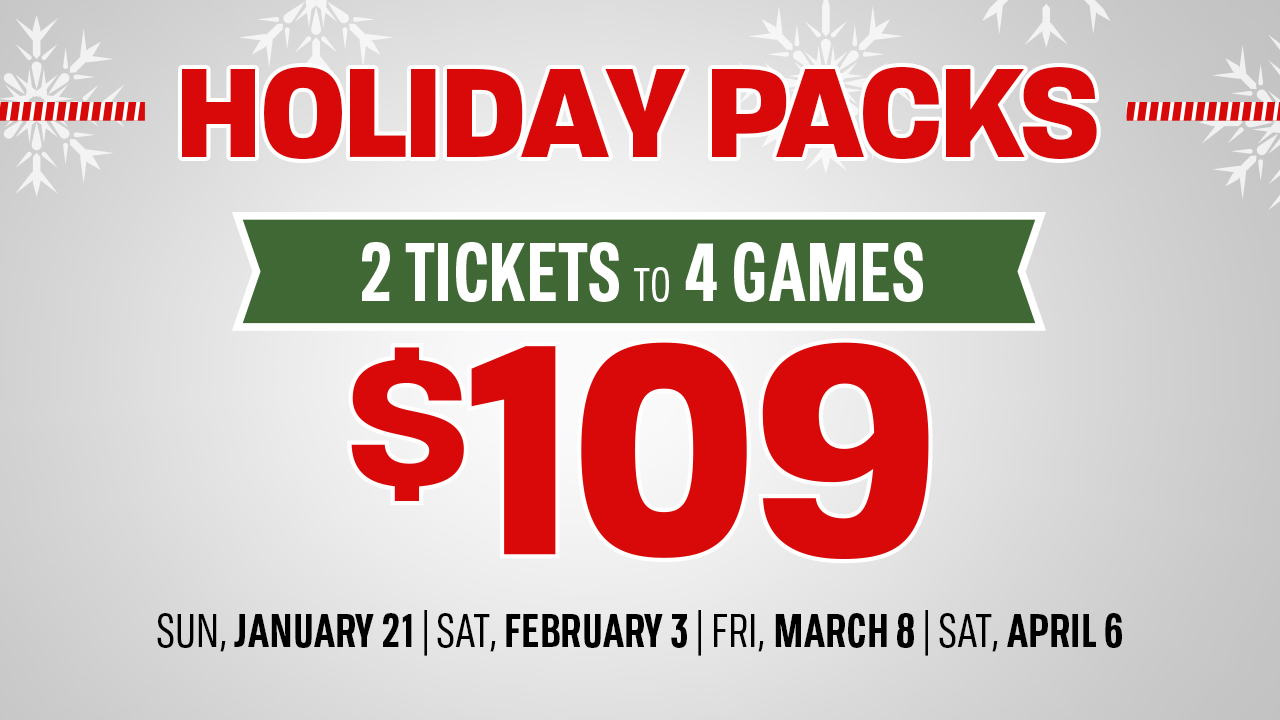 Holiday Packs Charlotte Checkers Hockey
