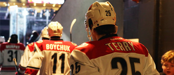Zach Boychuk and Chris Terry Complete Four-in-Four